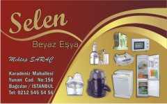 beyaz eşya kartvizit örnekleri