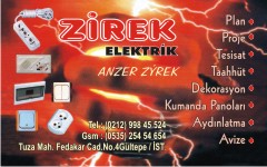 elektrik kartvizit örnekleri