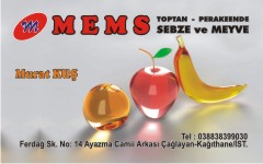 manav kartvizit örnekleri