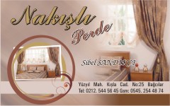 perde kartvizit örnekleri