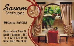 perde kartvizit örnekleri