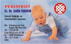 sağlık kartvizit örnekleri